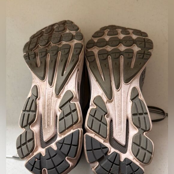 Under Armour Women's SpeedForm Gemini 2 Running Shoes, Steel/White Silver, - Picture 7 of 10